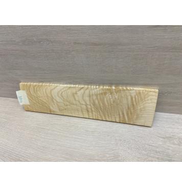 Клён Белый Явор, Волнистый заготовка накладки на головку грифа Смешанный ААА Волна ААА 10х(95-102)х380 мм-9
