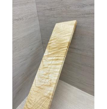 Клён Белый Явор, Волнистый заготовка накладки на головку грифа Смешанный ААА Волна ААА 10х(95-102)х380 мм-8