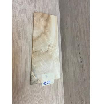 Клён Американский Волнистый заготовка накладки на головку грифа Смешанный ААА Волна АА 6,5х86-110х220 мм-4