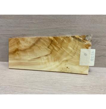 Клён Американский Волнистый заготовка накладки на головку грифа Смешанный ААА Волна АА 6,5х86-110х220 мм-7