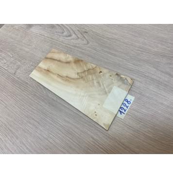 Клён Американский Волнистый заготовка накладки на головку грифа Смешанный ААА Волна АА 6,5х87-107х190 мм-4