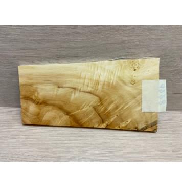 Клён Американский Волнистый заготовка накладки на головку грифа Смешанный ААА Волна АА 6,5х87-107х190 мм-7