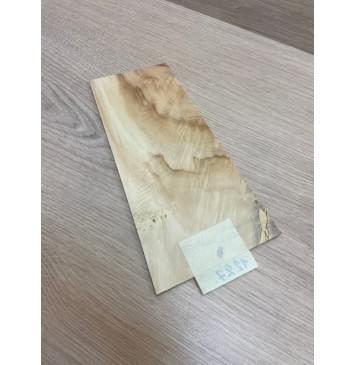 Клён Американский Волнистый заготовка накладки на головку грифа Смешанный ААА Волна АА 6х87-110х210 мм-1