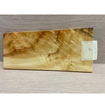 Клён Американский Волнистый заготовка накладки на головку грифа Смешанный ААА Волна АА 6х87-110х210 мм-5