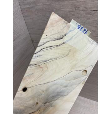 Клён Американский Spalted заготовка накладки на головку грифа Смешанный ААА 5.5х110-1300х210 мм-3