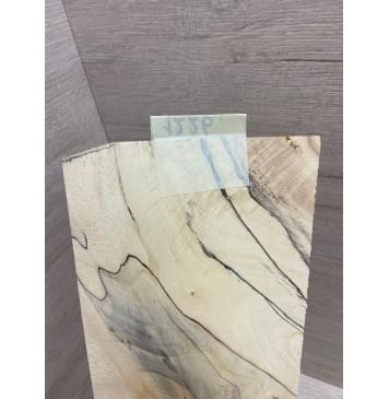 Клён Американский Spalted заготовка накладки на головку грифа Смешанный ААА 5.5х110-1300х210 мм-2