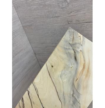 Клён Американский Spalted заготовка накладки на головку грифа Смешанный ААА 5.5х110-1300х210 мм-1