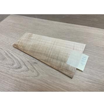 Клён Американский Волнистый заготовка накладки на головку грифа Смешанный ААА Волна ААА 6х70-110х190 мм-6