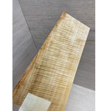 Клён Американский Волнистый заготовка накладки на головку грифа Смешанный ААА Волна ААА 6х70-110х190 мм-1