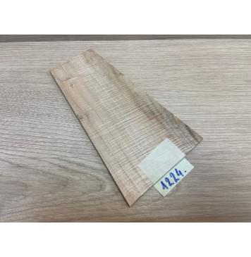 Клён Американский Волнистый заготовка накладки на головку грифа Смешанный АА Волна ААА 6х70-110х190 мм-7