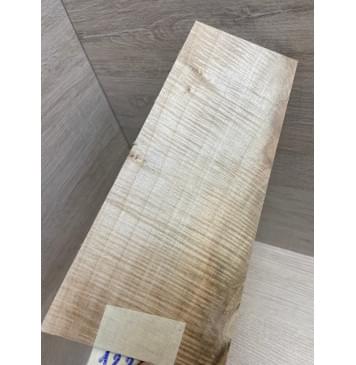 Клён Американский Волнистый заготовка накладки на головку грифа Смешанный АА Волна ААА 6х70-110х190 мм-5