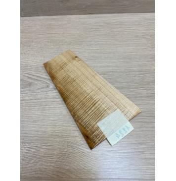 Клён Американский Волнистый заготовка накладки на головку грифа Смешанный АА Волна ААА 6х70-110х190 мм-2