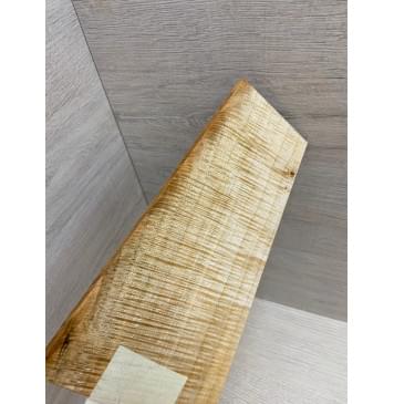 Клён Американский Волнистый заготовка накладки на головку грифа Смешанный АА Волна ААА 6х70-110х190 мм-0