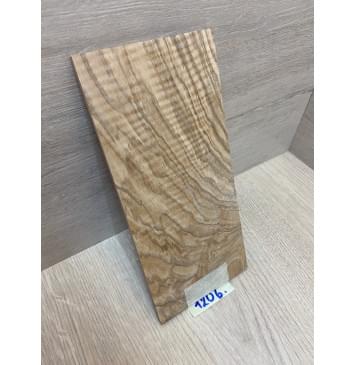 Ясень Оливковый Волнистый заготовка накладки на головку грифа Смешанный ААА Волна ААА 5х103х215 мм-2