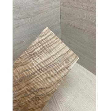 Ясень Оливковый Волнистый заготовка накладки на головку грифа Смешанный ААА Волна ААА 5х103х215 мм-5