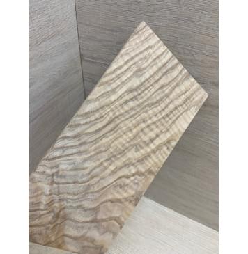 Ясень Оливковый Волнистый заготовка накладки на головку грифа Смешанный ААА Волна ААА 5.5х103х220 мм-2