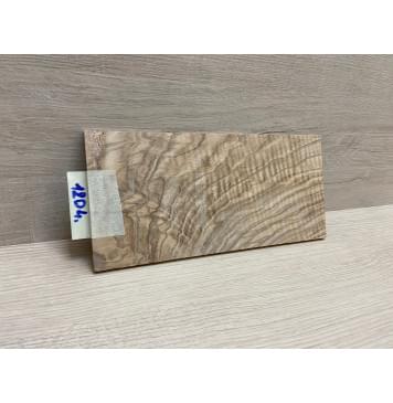 Ясень Оливковый Волнистый заготовка накладки на головку грифа Смешанный ААА Волна ААА 5х103х220 мм-8