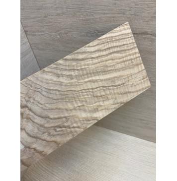 Ясень Оливковый Волнистый заготовка накладки на головку грифа Смешанный ААА Волна ААА 5х103х220 мм-6