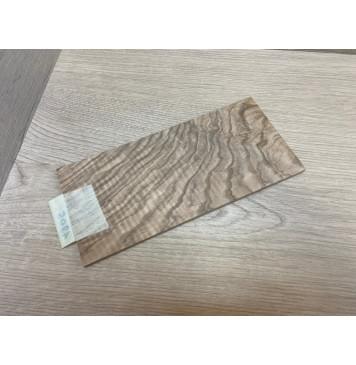 Ясень Оливковый Волнистый заготовка накладки на головку грифа Смешанный ААА Волна ААА 5х103х220 мм-4