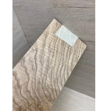 Ясень Оливковый Волнистый заготовка накладки на головку грифа Смешанный ААА Волна ААА 5х103х220 мм-3