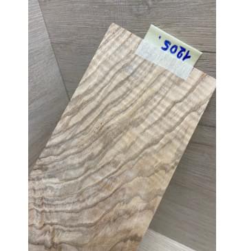 Ясень Оливковый Волнистый заготовка накладки на головку грифа Смешанный ААА Волна ААА 5х103х220 мм-2