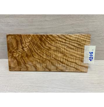 Ясень Оливковый Волнистый заготовка накладки на головку грифа Смешанный ААА Волна ААА 5х103х220 мм-0