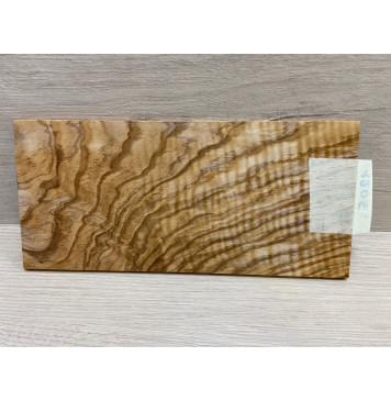 Ясень Оливковый Волнистый заготовка накладки на головку грифа Смешанный ААА Волна ААА 5х103х220 мм-1