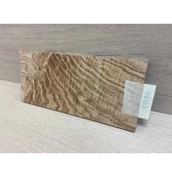 Ясень Оливковый Волнистый заготовка накладки на головку грифа Смешанный ААА Волна ААА 5х103х220 мм-6