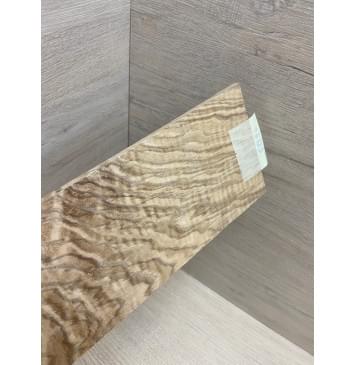 Ясень Оливковый Волнистый заготовка накладки на головку грифа Смешанный ААА Волна ААА 5х103х220 мм-4