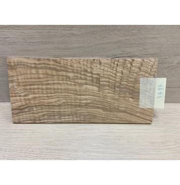 Ясень Оливковый Волнистый заготовка накладки на головку грифа Смешанный ААА Волна ААА 4.5х105х225 мм-6