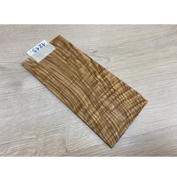 Ясень Оливковый Волнистый заготовка накладки на головку грифа Смешанный ААА Волна ААА 5х105х225 мм-5