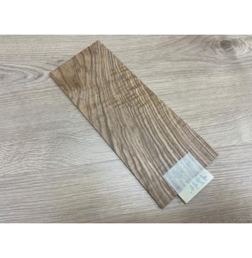 Ясень Оливковый Волнистый заготовка накладки на головку грифа Смешанный А Волна АА 3х105х255 мм-8