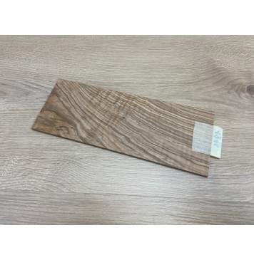 Ясень Оливковый Волнистый заготовка накладки на головку грифа Смешанный А Волна АА 5х105х255 мм-7