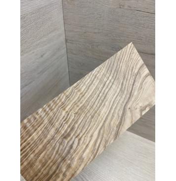 Ясень Оливковый Волнистый заготовка накладки на головку грифа Смешанный А Волна АА 4х105х255 мм-5