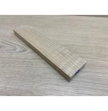 Клён Белый Явор, Волнистый заготовка для бриджа акустической гитары Радиал АА Волна ААА 14х46х195 мм-0