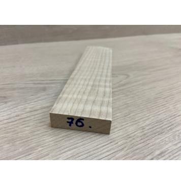 Клён Белый Явор, Волнистый заготовка для бриджа акустической гитары Радиал АА Волна ААА 14х46х195 мм-5