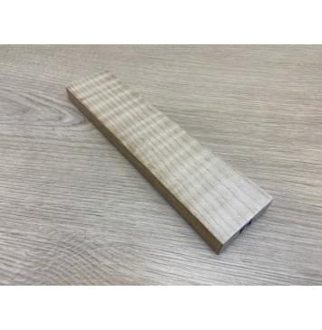 Клён Белый Явор, Волнистый заготовка для бриджа акустической гитары Радиал АА Волна ААА 15х47х193 мм-0