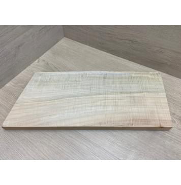 Клён Американский Волнистый заготовка на топ Смешанный ААА Волна ААА 27.5х210х475 мм (1шт под распил)-2