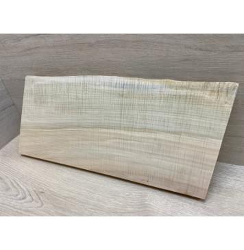 Клён Американский Волнистый заготовка на топ Смешанный ААА Волна ААА 27.5х210х475 мм (1шт под распил)-1