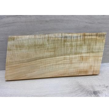 Клён Американский Волнистый заготовка на топ Смешанный ААА Волна ААА 27.5х210х475 мм (1шт под распил)-8