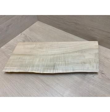 Клён Американский Волнистый заготовка на топ Смешанный ААА Волна ААА 27.5х192х475 мм (1шт под распил)-7