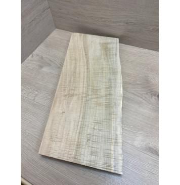 Клён Американский Волнистый заготовка на топ Смешанный ААА Волна ААА 27.5х192х475 мм (1шт под распил)-8