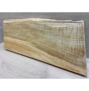 Клён Американский Волнистый заготовка на топ Смешанный ААА Волна ААА 27.5х192х475 мм (1шт под распил)-1