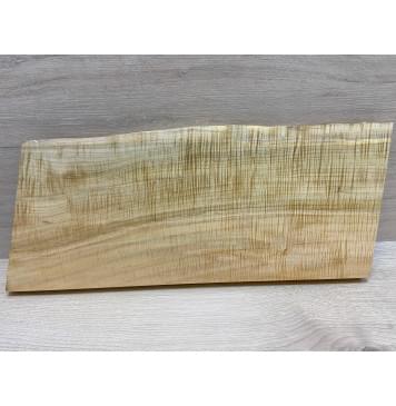 Клён Американский Волнистый заготовка на топ Смешанный ААА Волна ААА 27.5х192х475 мм (1шт под распил)-2