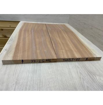 Сапели заготовка на топ Смешанный ААА 21х228х580 мм - 2 шт. (книжкой)-1