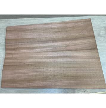 Сапели заготовка на топ Радиал АА 20х205-255х620 мм - 2 шт. (книжкой)-0