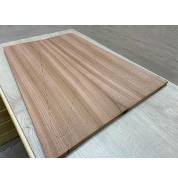 Сапели заготовка на топ Радиал АА 20х205-255х620 мм - 2 шт. (книжкой)-1