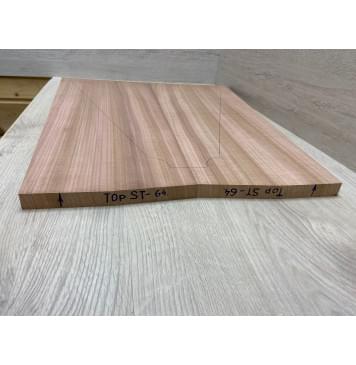 Сапели заготовка на топ Радиал АА 20х205-255х620 мм - 2 шт. (книжкой)-3