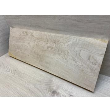 Клён Белый Явор, Волнистый заготовка на топ Смешанный ААА Волна А 25.5х212х615 мм (1шт под распил)-5