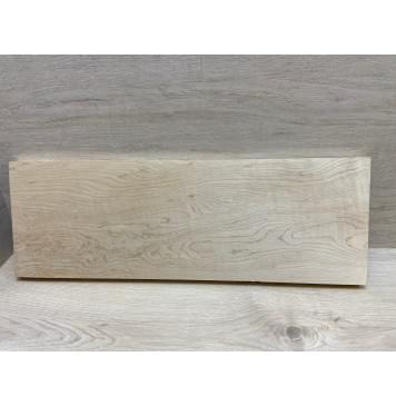 Клён Белый Явор, Волнистый заготовка на топ Смешанный ААА Волна А 25.5х212х615 мм (1шт под распил)-2